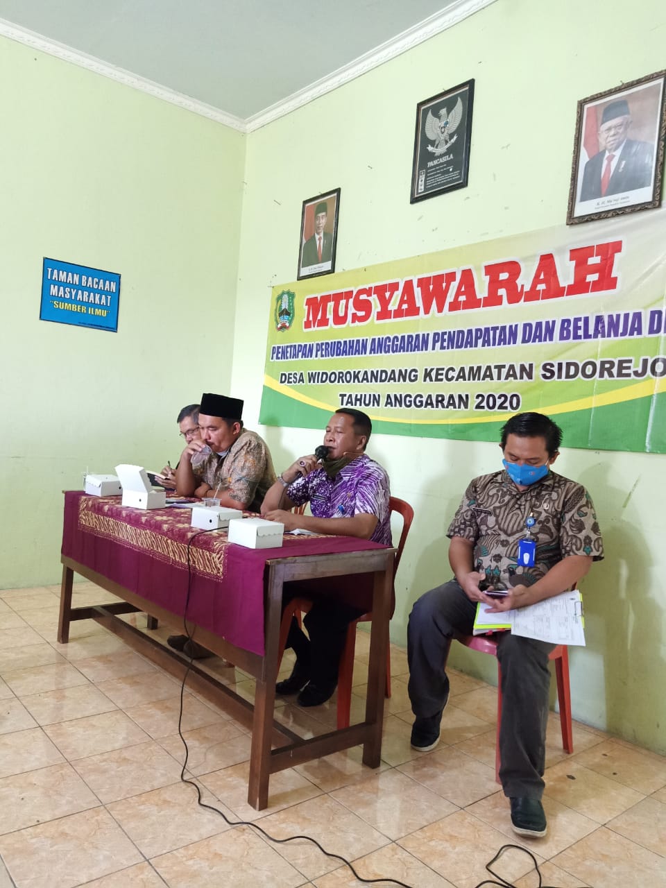 MUSYAWARAH PENETAPAN PERUBAHAN APBDES